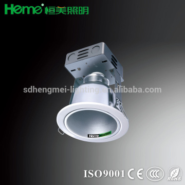 4" Vertical recessed downlight fixture with 145mm diameter