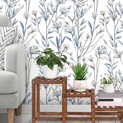 Jungle Forest Wallpaper Mural for Living Room