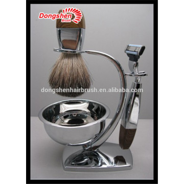 2014 new style Shaving Brush Set ,men's shaving brush ,Safety Razor,Shaving bowl.badger hair knot shaving brush