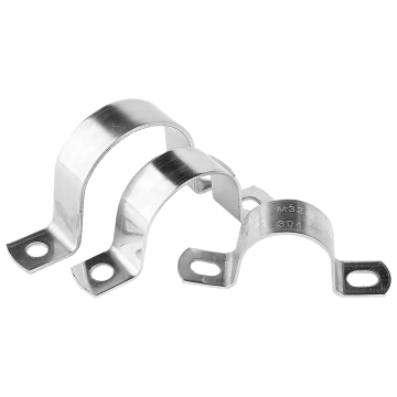 U-Shaped Galvanized Stainless Steel Stirrup Clamp for Custom Electrical Conduits in Factories