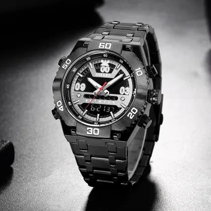 SMAEL Men Watch Stainless Steel Top Luxury