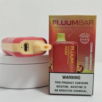 최고 판매 일회용 vape fluum bar 5500