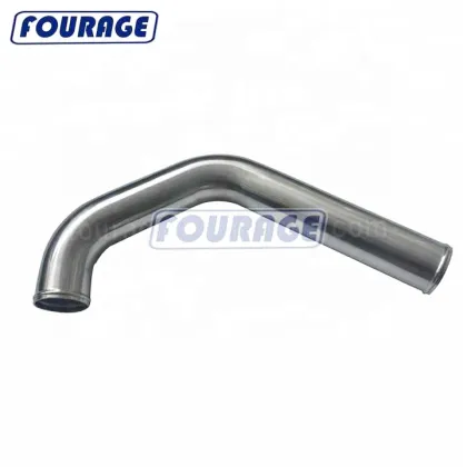 Customized Aluminum Polish Coolant Bend Tube for Cold Side Intercooler