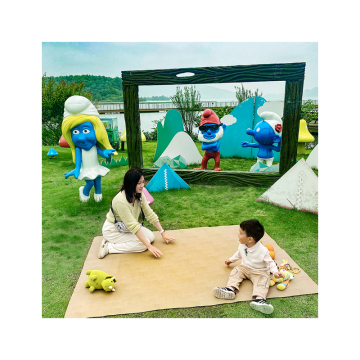 Double-Sided Waterproof PU Vegan Leather Picnic Mat & Non-Slip High Chair/Floor Mat