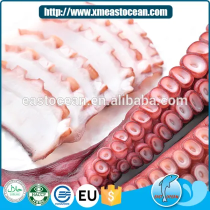 Xiamen manufacture frozen boiled octopus delicious custom fish fillet