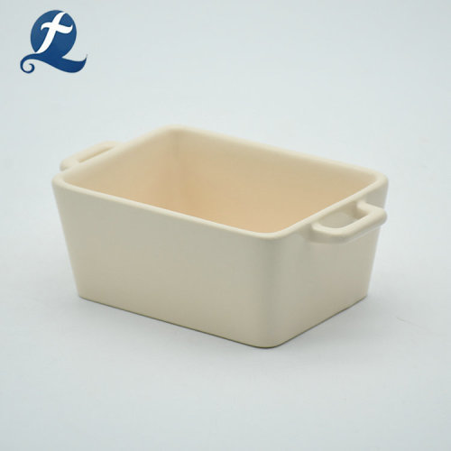 Home Custom Ceramic Bakeware With Handle