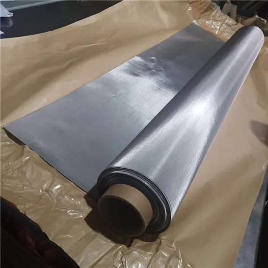 325-400 Mesh Plain Weave Ni Mesh N4 N6 Nickel Wire Mesh for Lab Research