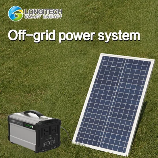 off-Grid Home Solar Power System 120ah 500W AC/DC Lithium Battery (poly-Si 100W) Solar System Solar Energy Solar Power