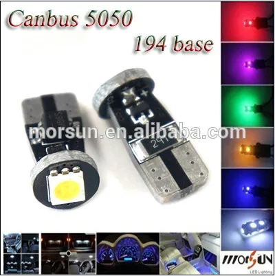 w5w t10 led smd lamp light