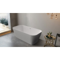 Square White Thinner Acrylic Freestanding Tub