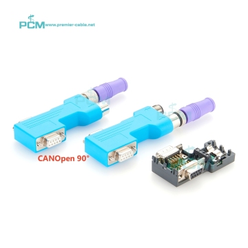 CANOpen M12 5 Pin DB9 D-Sub Bus Adapter for PLC, Robotics, Automation & CAN Bus Systems