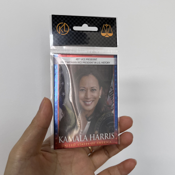 2024 Factory Price America Harriss Commemorative Supporters Gift: Paper Card with Bag - In Stock