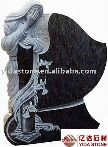 Grey funeral monument