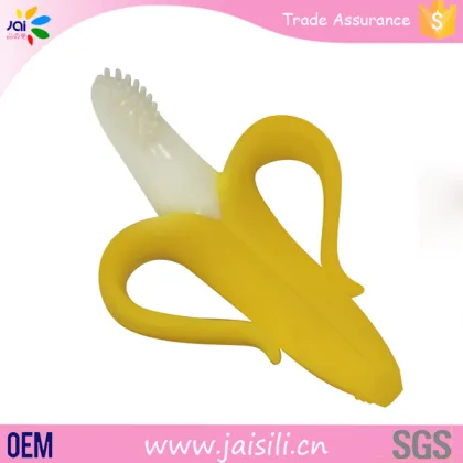 Baby Banana Toothbrush with Handles, 2 Count
