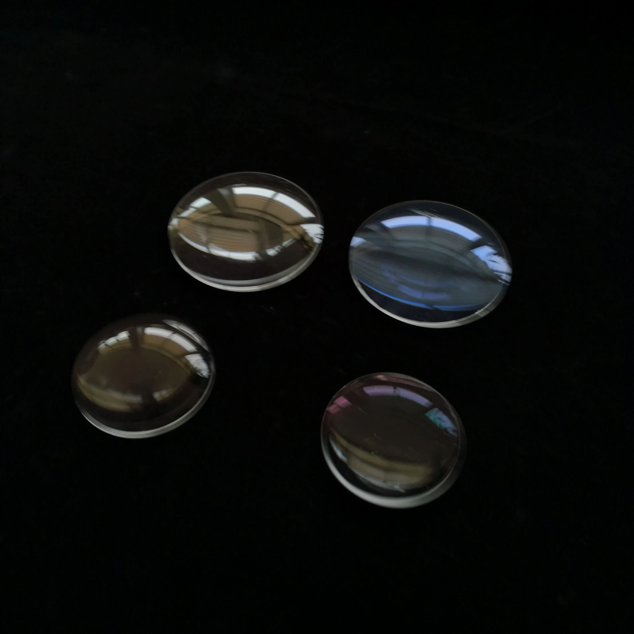 Custom Spherical Plano-Convex Glass Lenses