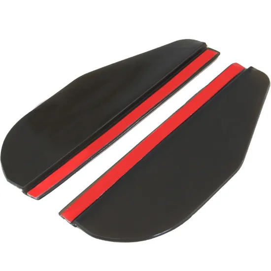 2-Pack PVC Car Rear View Mirror Rain Guard Cover: Enhance Visibility in Rain, Snow, and Sun