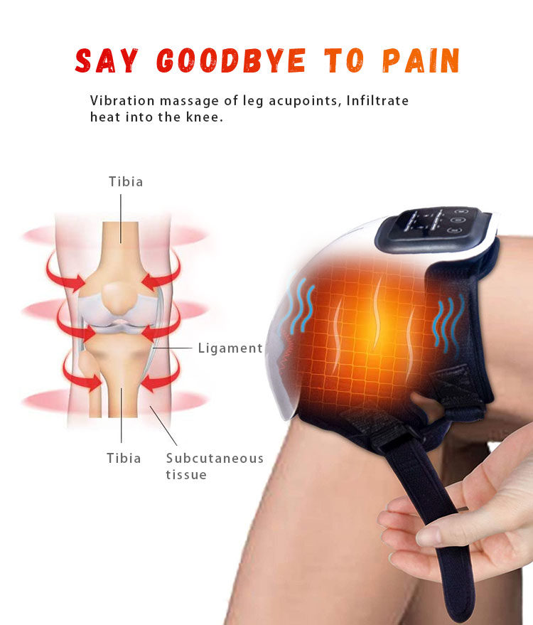 heated knee massager knee massager pain relief device massager for knees