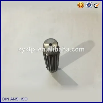 China supplier stright teeth spline gear shaft