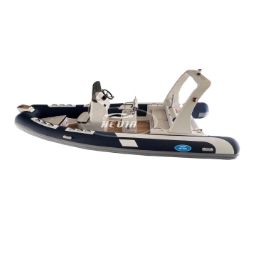 19 Feet Fiberglass RIB 580 Rigid Inflatable Boat for Sailing and Fishing