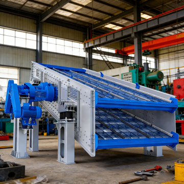 Efficient Vibrating Screen with High Speed
