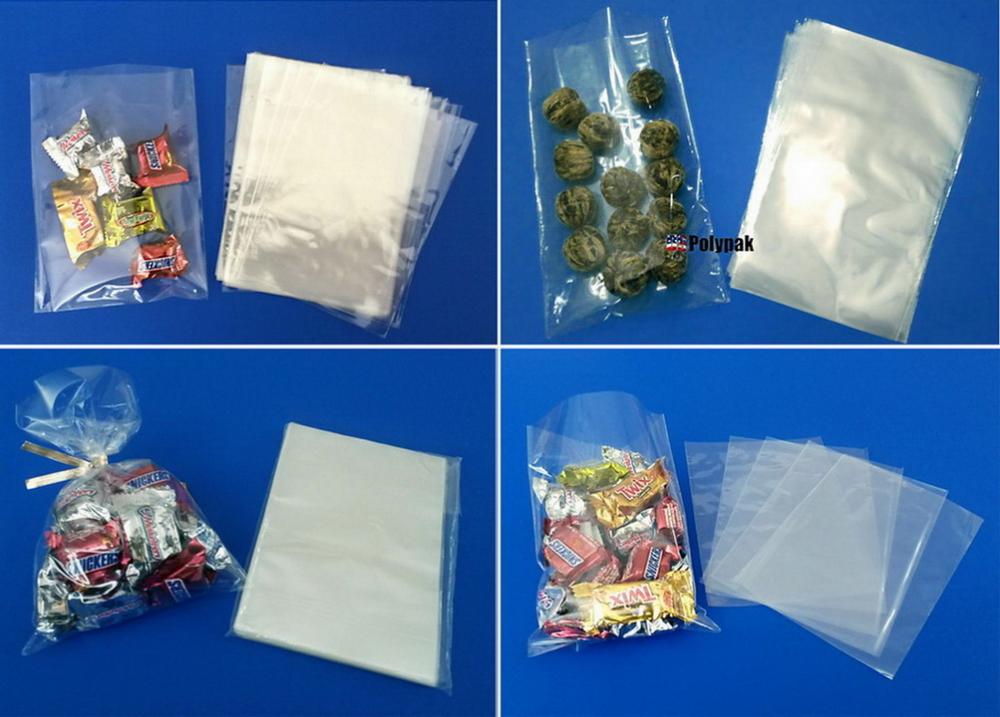 Clear Plastic Produce Food Packing Bag