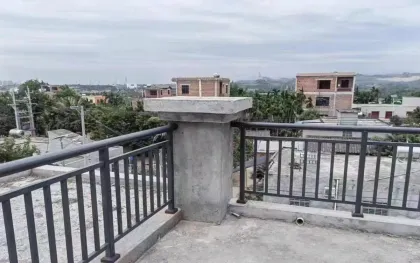 Customized Galvanized Steel Guardrail for Durable Garden Fencing and Balcony Railings