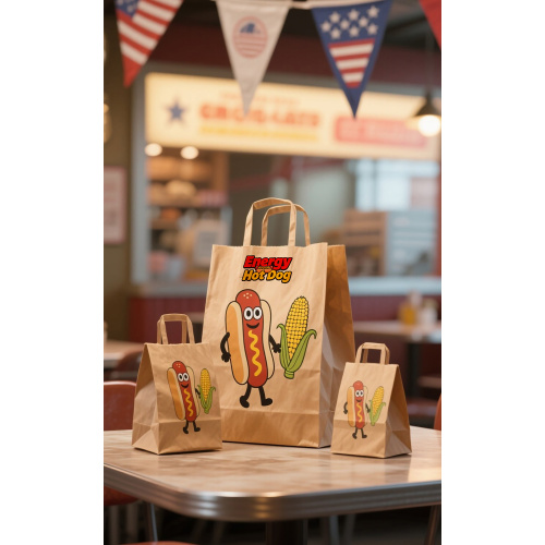 paper shopping bags with handles
