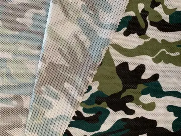 Polyester Knitted Fabric For Mesh Camouflage