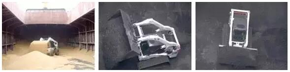 Loaders are used in ports.4