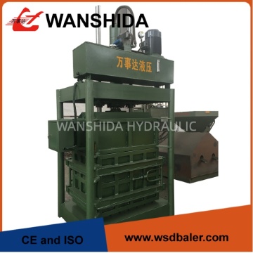 Empacador vertical industrial para desechos