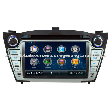 Car DVD Player for Hyundai iX35, with Bluetooth Music and Phonebook Touch Screen