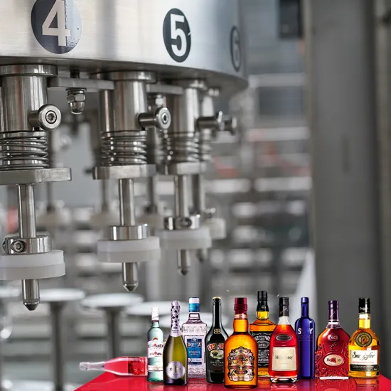 Automatic Wine Bottle Filling Machine and Production Line for Glass Bottles