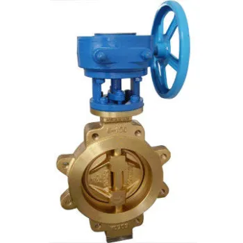Din, Jis Standard Lug Tpye Aluminum Bronze High Performance Butterfly Valve