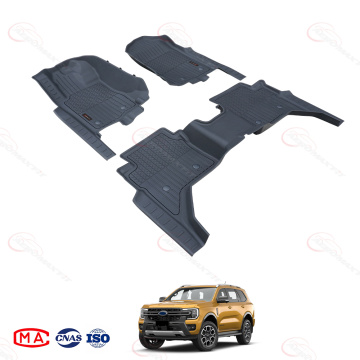 Mattes de voiture pour lecteur de main gauche de Ford Everest