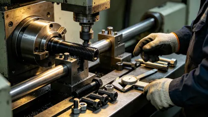 Flange Ball Screw For CNC Automation
