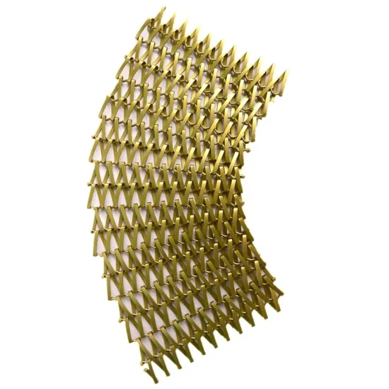 Stainless Steel Decorative Mesh for Architectural Woven Wire Curtains