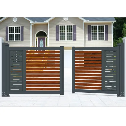 Anti-Theft Swing Gate Remote Control System Design and Fencing
