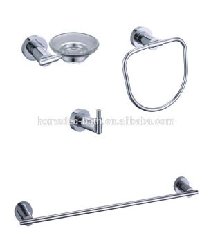 4 Pcs Brass chrome finished Bathroom Accessories Set For Hotel Home