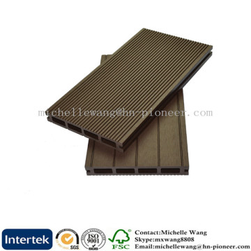 Wood grain hollow wood plastic composite, wood plastic composite products, wood plastic composite decking