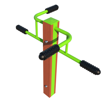 Leg stretcher massager outdoor fitness equipment