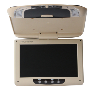 9 Inch Flip Down Car LCD Roof Mount Monitor