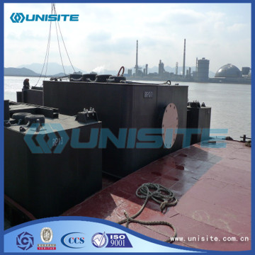 Steel marine pontoon dredging parts