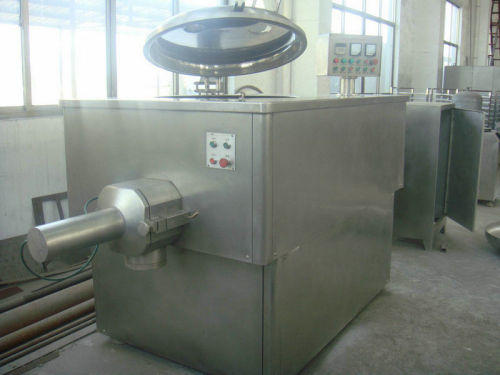 Gmp Rapid Powder Mixing Granulator With Horizontal Cylinder Structure