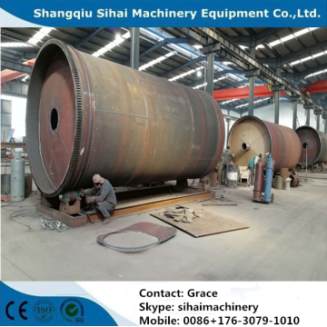 Waste Tire Converting to Furnace Oil Machine