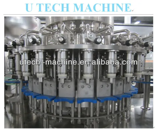 High Speed Drinking Water Washing Filling Capping Line