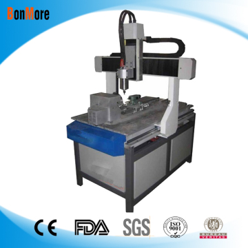 CNC 6090 3D 4 axis hobby iron castting machine with rotary cnc router