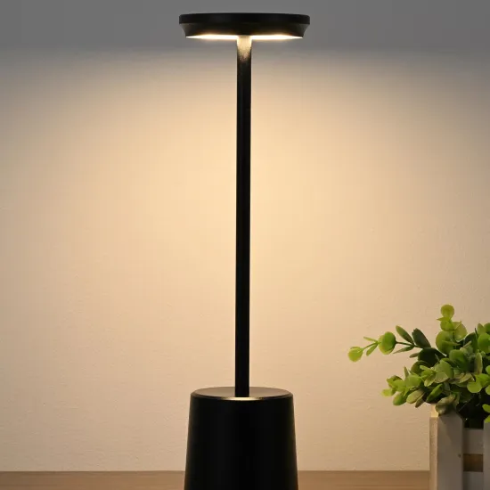 Rechargeable Table Light: Dimmable and Touch-Controlled Fashion Indoor Reading Lamp