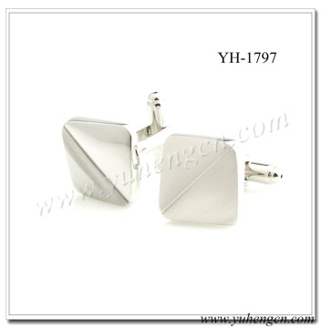 YH-1797 Mens Plain Blank Cufflinks,New Design Cufflinks