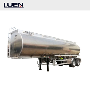LUEN 50000 Liters Aluminum Alloy CNG Tanker Semi-Trailer Truck On Sale