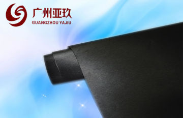 Black Brushed Vinyl Wrap For Car Cover , Uv Resistant 1.52x30m